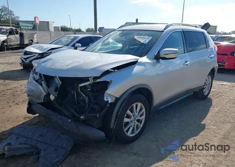 2019 Nissan Rogue Sv из США, поврежденный, VIN KNMAT2MT6KP537901